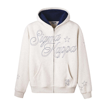 Star Stitched Hoodie