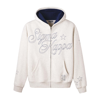 Star Stitched Hoodie