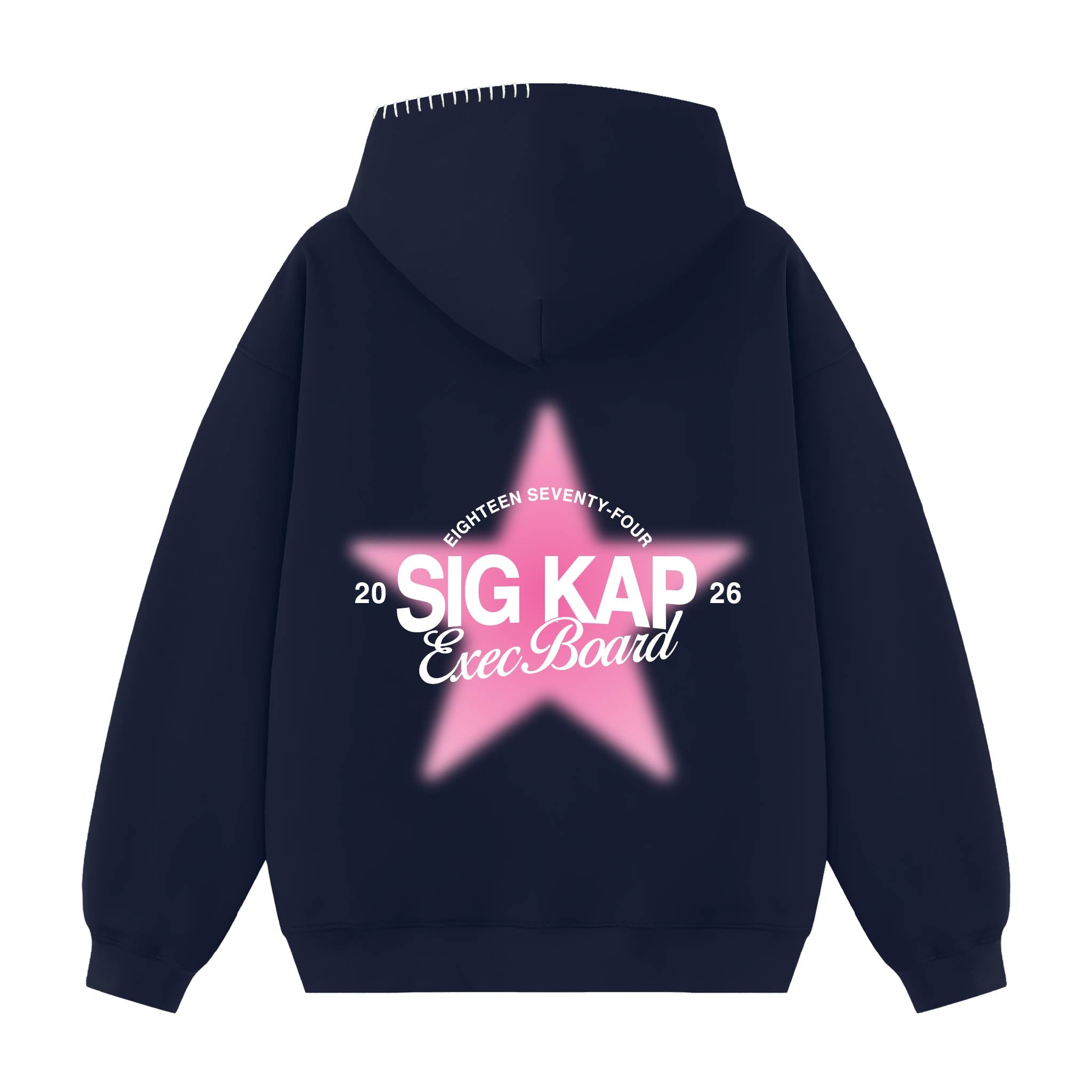 トップス millennium parade GET HIGH STITCH HOODIE Star Council Exec Hood Stitch Sorority Hoodie – The Hang Loose Hut