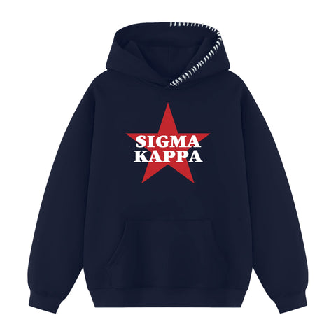 Rising Star Hood Stitch Sorority Hoodie