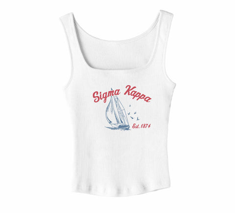 Set Sail Sorority Tank