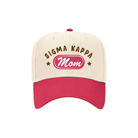 Hey Mom Embroidered Sorority Hat