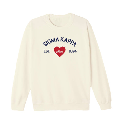 For Mom Sorority Crewneck