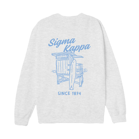 Surf's Up Sorority Crewneck