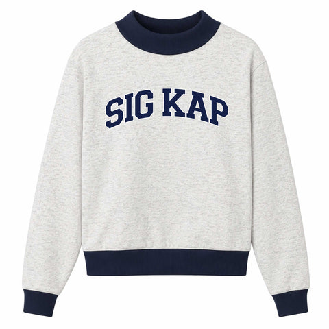 Off Campus Sorority Mock Neck