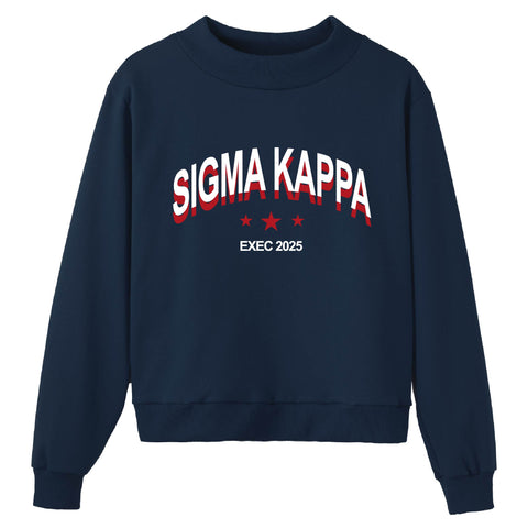 Top Tier Exec Sorority Mock Neck