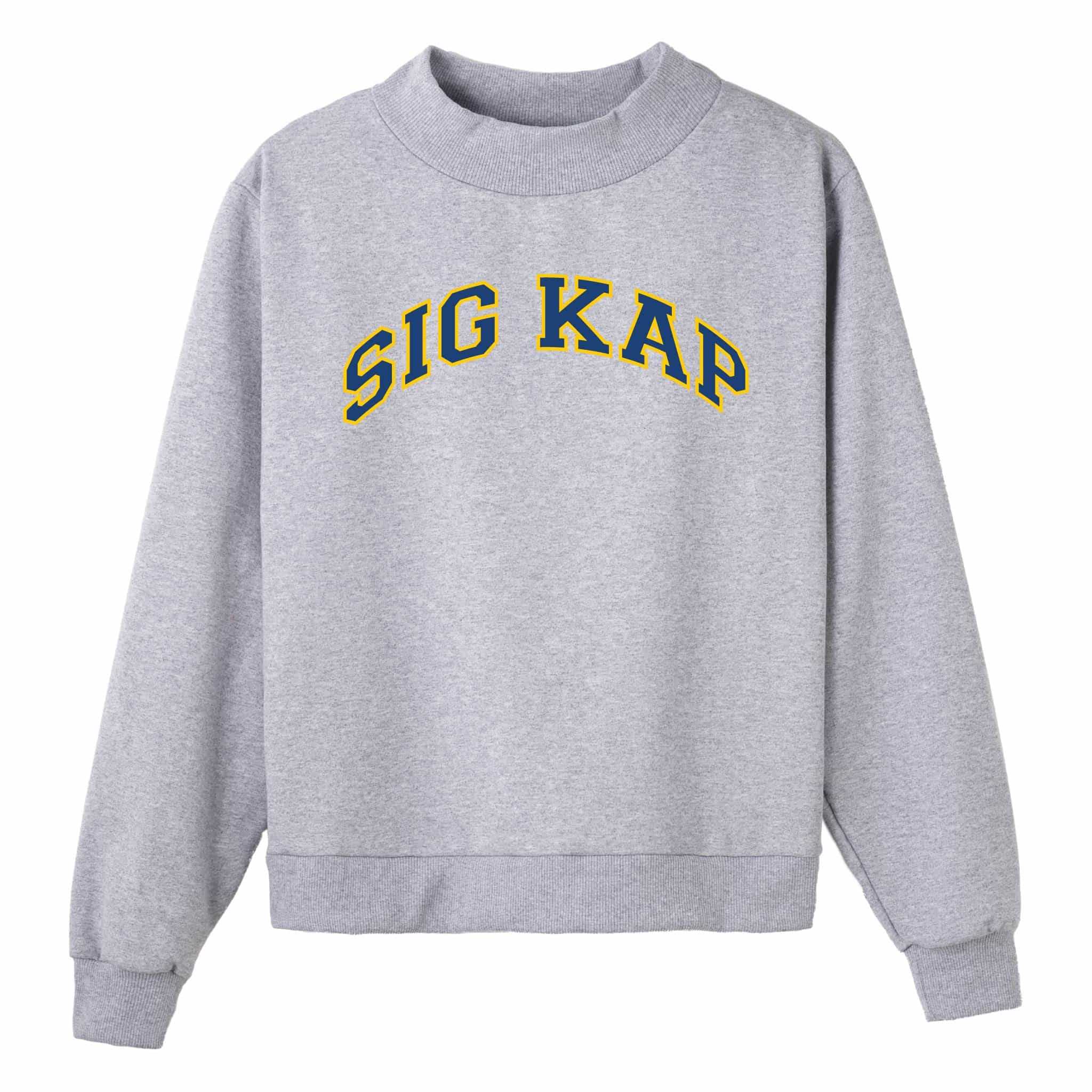 Navy and Gold Campus Colors Sorority Mock Neck – The Hang Loose Hut
