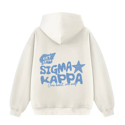 Upon a Beach Sorority Hoodie