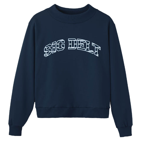 Speed Run Sorority Mock Neck