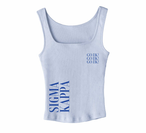 Blue Hour Sorority Tank