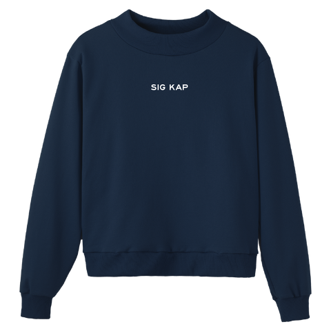 Everyday Embroidered Sorority Mock Neck