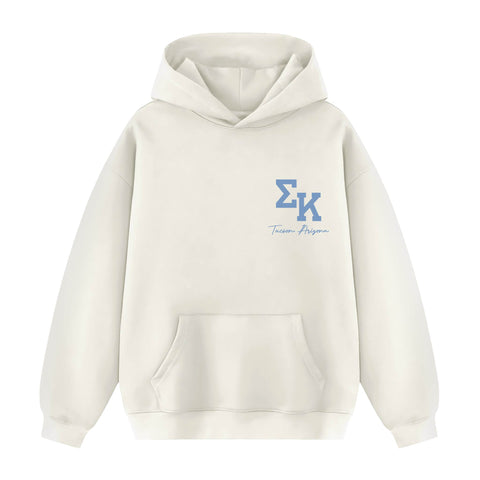 Sigma Kappa Cream Hoodie UofA Pre-order