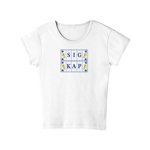 Lemon Lane Sorority Baby Tee