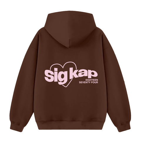 Lover Girl Brown Sorority Hoodie