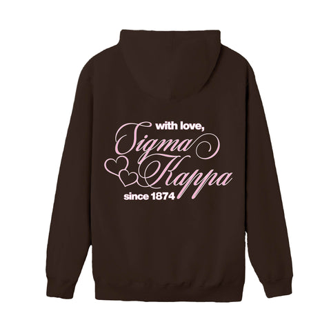 Mocha Blush Sorority Hoodie