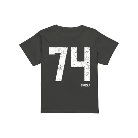 Team Player Baby Tee-Sigma Kappa-S-black, gray