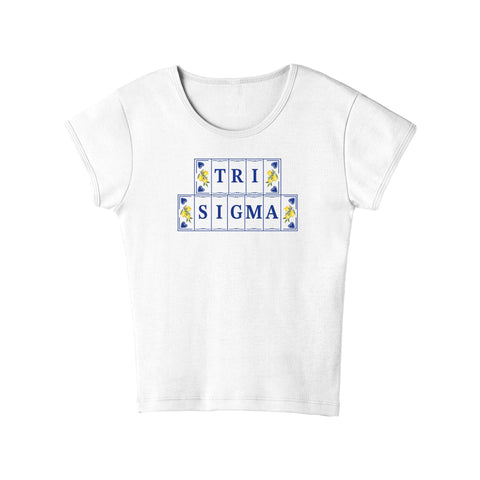 Lemon Lane Sorority Baby Tee