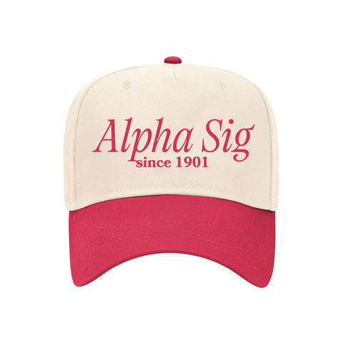 Simple Elegance Embroidered Sorority Hat