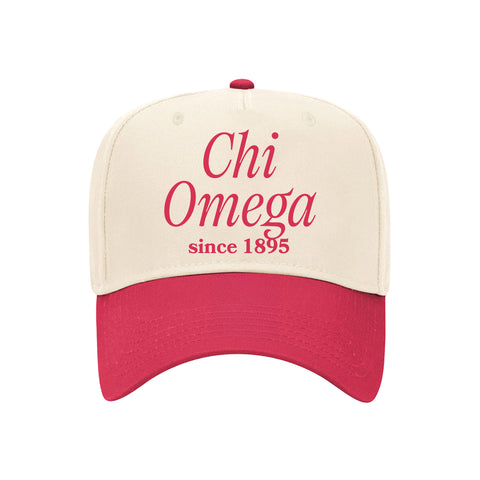 Simple Elegance Embroidered Sorority Hat