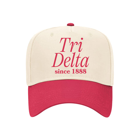 Simple Elegance Embroidered Sorority Hat