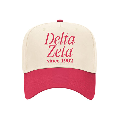 Simple Elegance Embroidered Sorority Hat