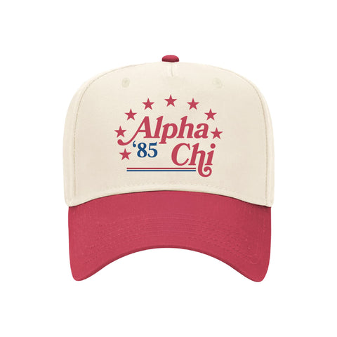 Stars and Stripes Embroidered Sorority Hat