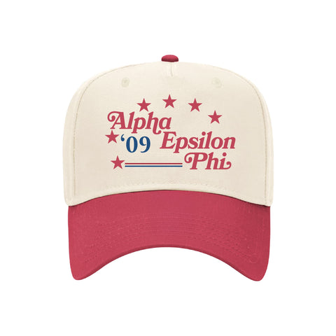 Stars and Stripes Embroidered Sorority Hat