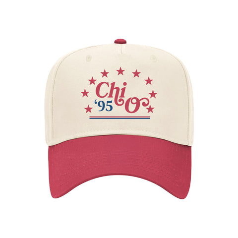 Stars and Stripes Embroidered Sorority Hat