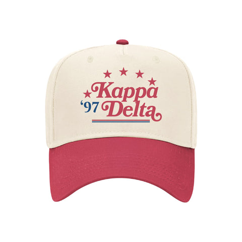 Stars and Stripes Embroidered Sorority Hat