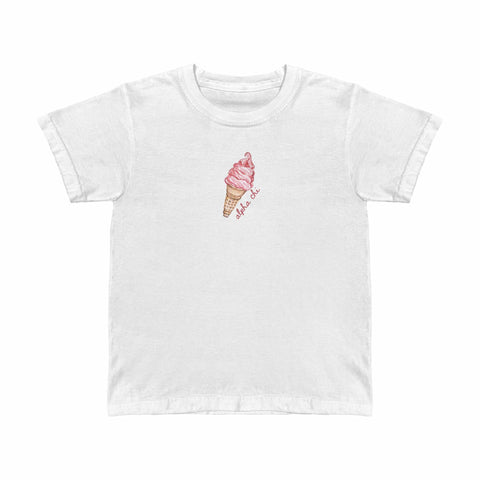 Sundae Best Sorority Baby Tee