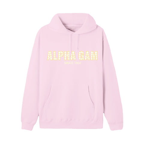 Sunshine Gingham Sorority Hoodie