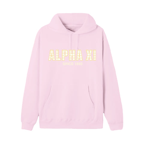 Sunshine Gingham Sorority Hoodie