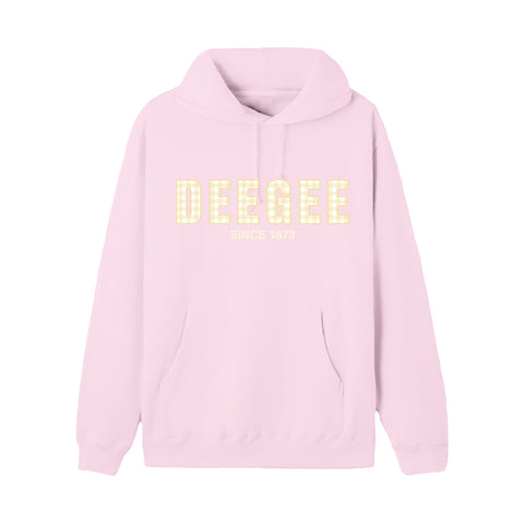 Sunshine Gingham Sorority Hoodie