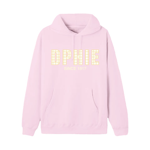 Sunshine Gingham Sorority Hoodie