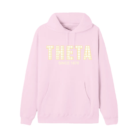 Sunshine Gingham Sorority Hoodie