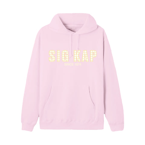 Sunshine Gingham Sorority Hoodie
