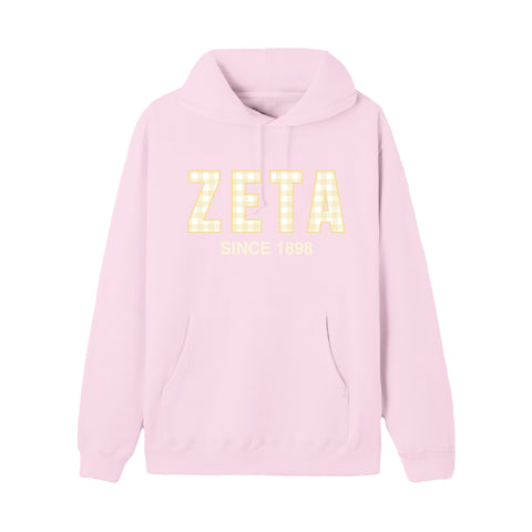 Sunshine Gingham Sorority Hoodie