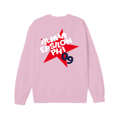 Superstar Crewneck-pink