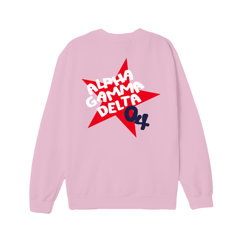 Superstar Crewneck-pink