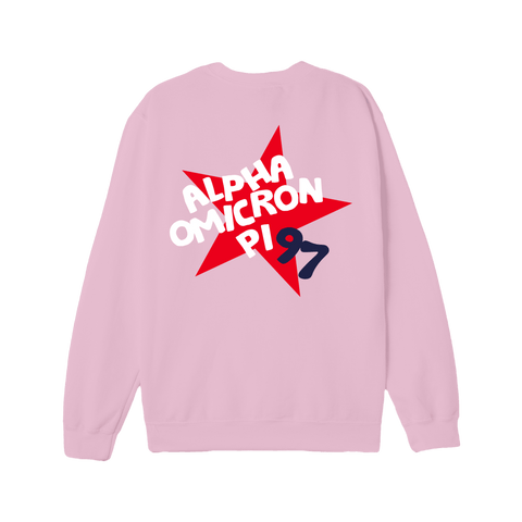 Superstar Crewneck-pink