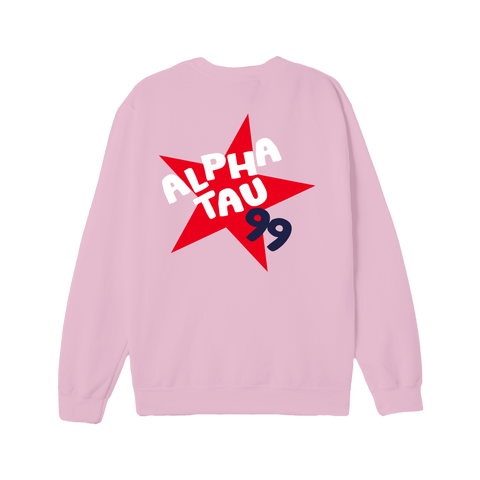 Superstar Crewneck-pink