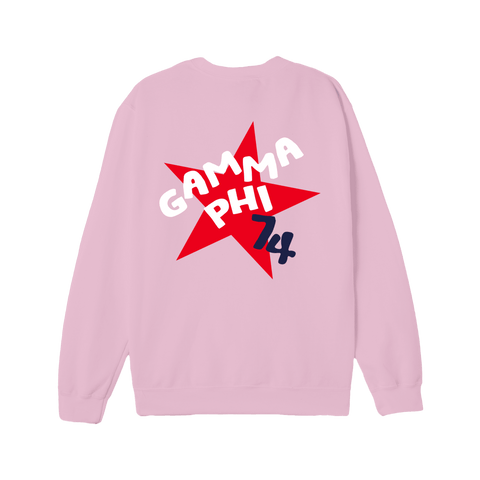 Superstar Crewneck-pink