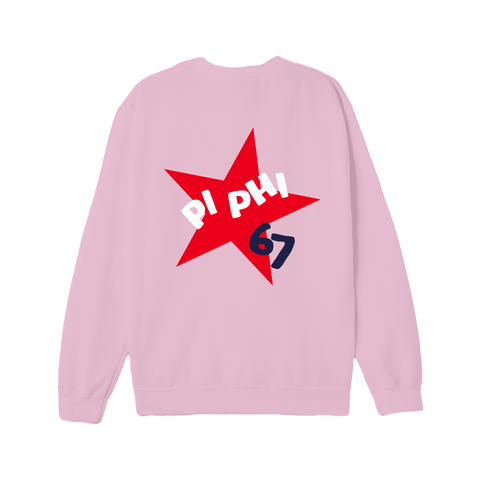 Superstar Crewneck-pink