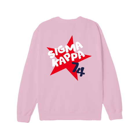 Superstar Crewneck-pink