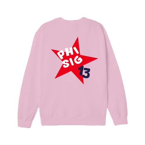 Superstar Crewneck-pink