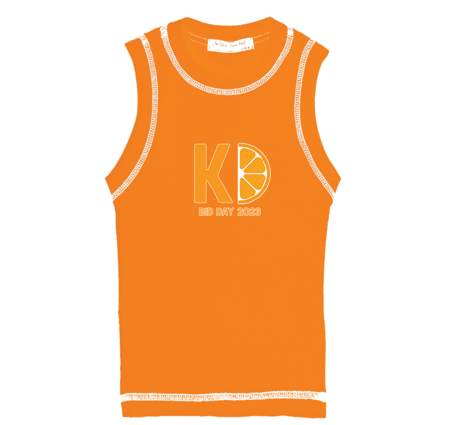 WSU Kappa Delta Bid Day '23 Full Length Laguna Tank Top