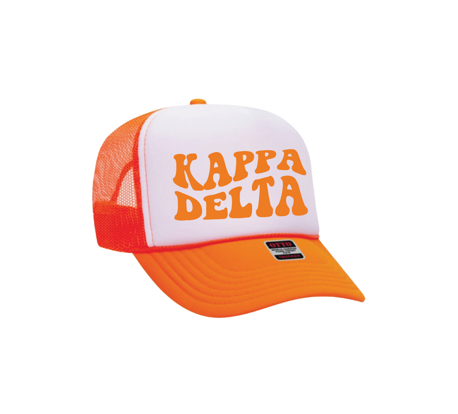 WSU Kappa Delta Bid Day '23 Trippy Trucker Hat