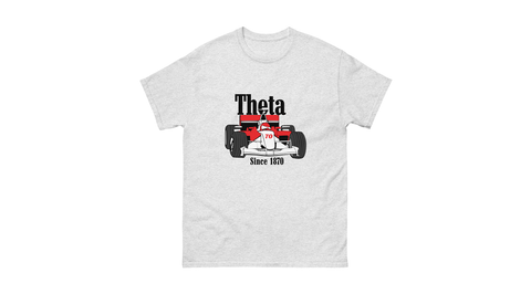 Victory Lap Unisex Tee-Kappa Alpha Theta-S-gray