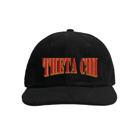 Classic Cord Embroidered Fraternity Corduroy Cap