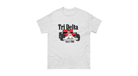 Victory Lap Unisex Tee-Delta Delta Delta-S-gray